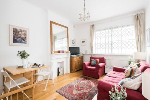 Bright 1br Flat Close To Queens Tennis Club, Hammersmith, 