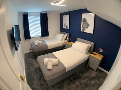 Stylish Apartment With Countryside Views, Sleeps 5, Free Off Road Parking, Netflix Tvs, Leicester, 