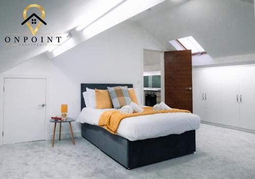 Onpoint Apartments - Modern & Fantastic 2 Bed Apartment Close To City, Smethwick, 