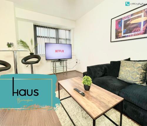 Haus Apartments Birmingham Central 3 Bedrooms, Birmingham, 