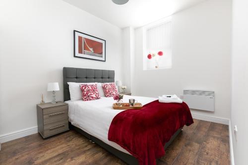 Kvm - City Apartment 9, Town Centre With Parking By Kvm Serviced Accommodation, Peterborough, 